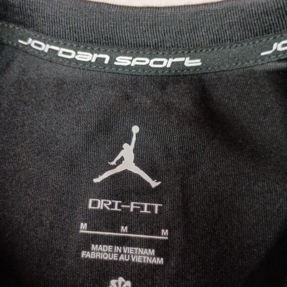 Jordan Sport Dri-Fit Sleeveless Top Mens Size M Medium Black - Picture 3 of 7
